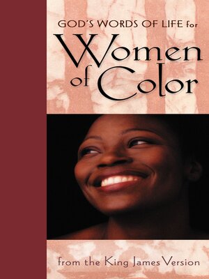 cover image of God's Words of Life for Women of Color